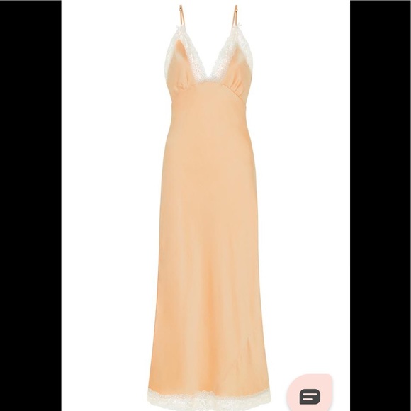 Spell Wild Love Silk Peach Slip Dress medium NWT - Picture 6 of 15